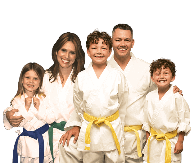 Martial Arts Lessons for Families in Arvada CO - Group Family for Martial Arts Footer Banner