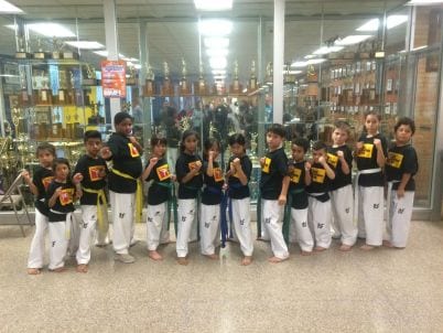 RECENT SUCCESS IN A TAEKWON-DO CHAMPIONSHIP