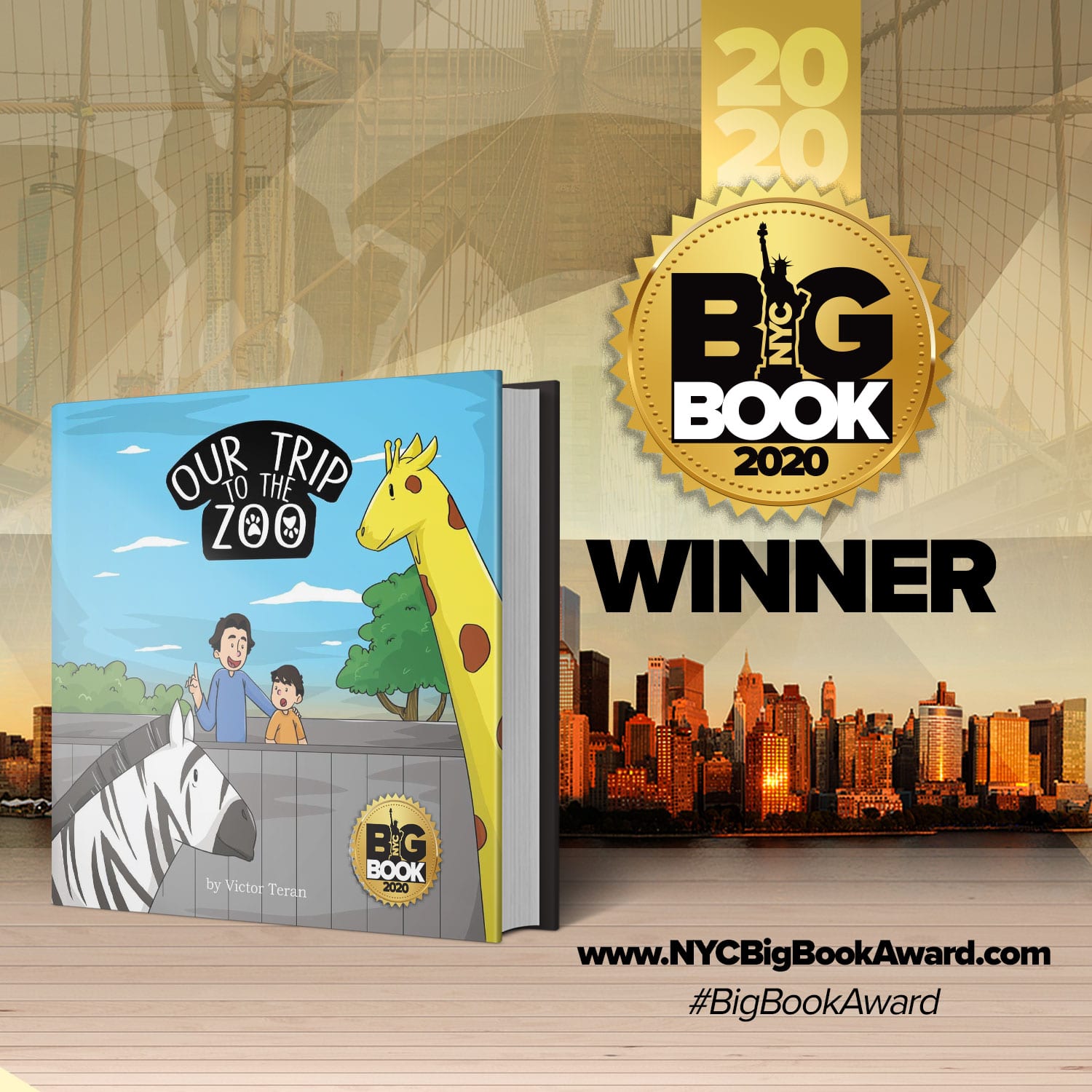 OUR TRIP TO THE ZOO’ – 2020 NYC BIG BOOK AWARD WINNER